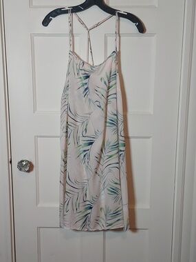 Stars Above Pink Palms Chemise/Loungewear Size XL